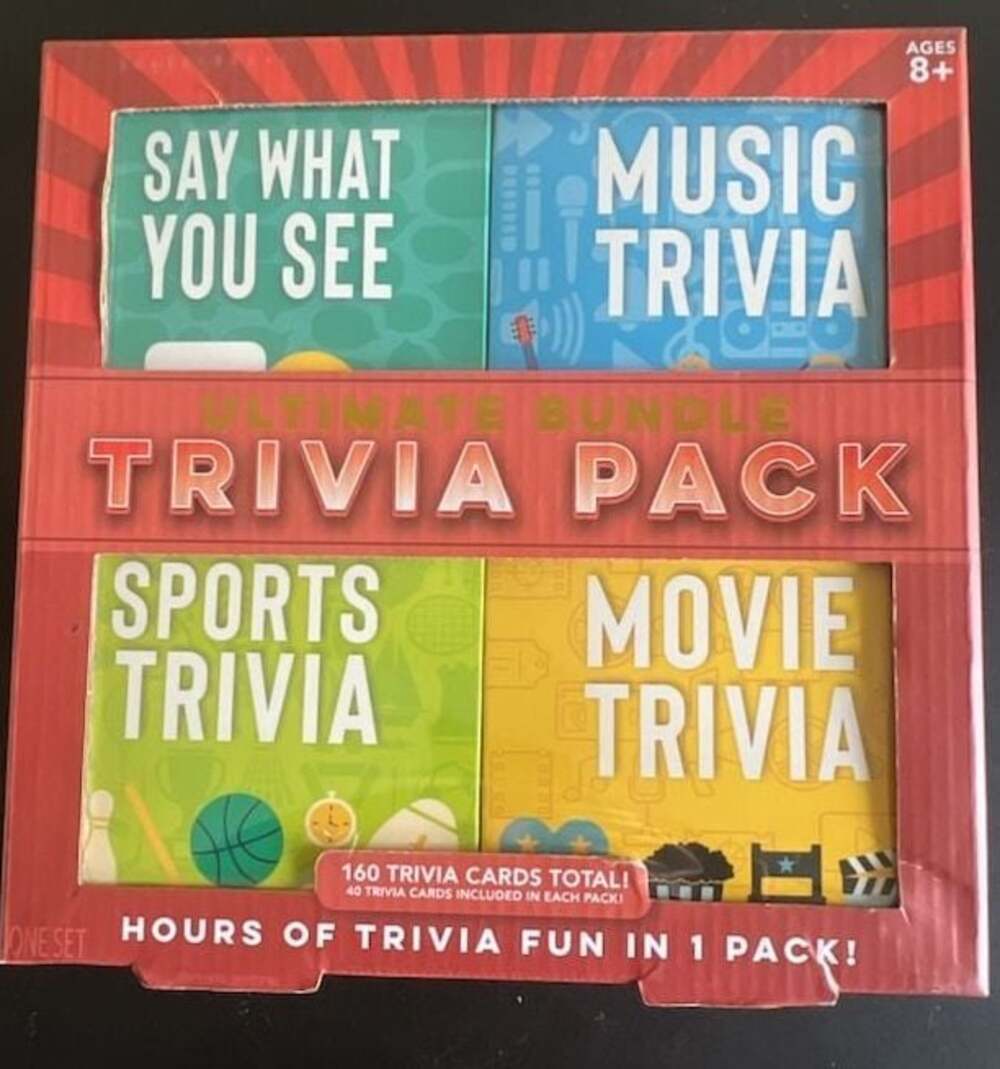 Ultimate Bundle Trivia Pack 4-Game Set (Say What You See, Music, Sports, Movie T